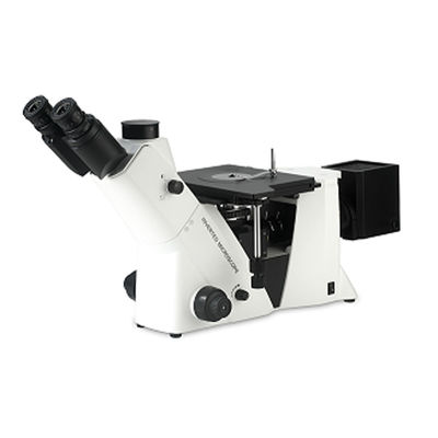 Microscope đảo ngược kim loại di động có mũi năm lần quan sát thoải mái
