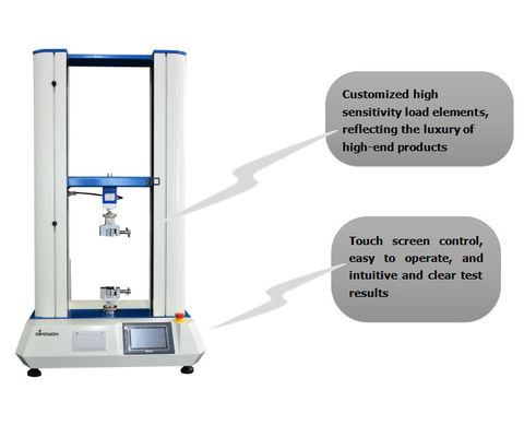 Máy thử nghiệm phổ quát nhỏ Máy thử nghiệm cột nén ép 55kg