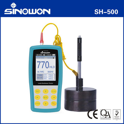 Máy kiểm tra độ cứng màn hình màu Máy kiểm tra độ cứng Leeb di động cho kim loại SH-500