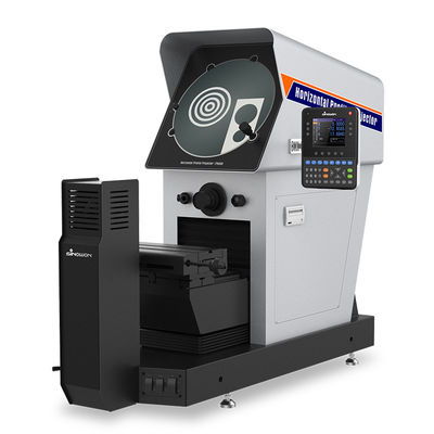 Ø350mm Digital Horizontal Video Profile Projector 200x100mm Di chuyển giai đoạn làm việc